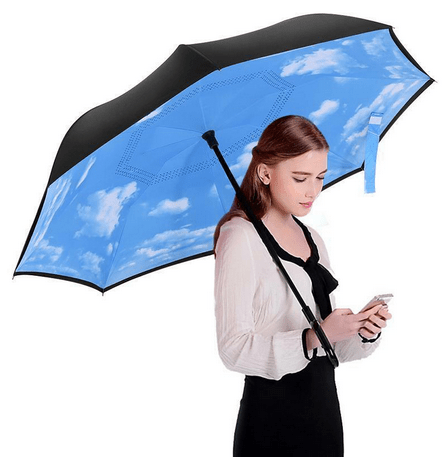 Обратный зонт в подборке 50 самых лучших и полезных товаров с АлиЭкспресс